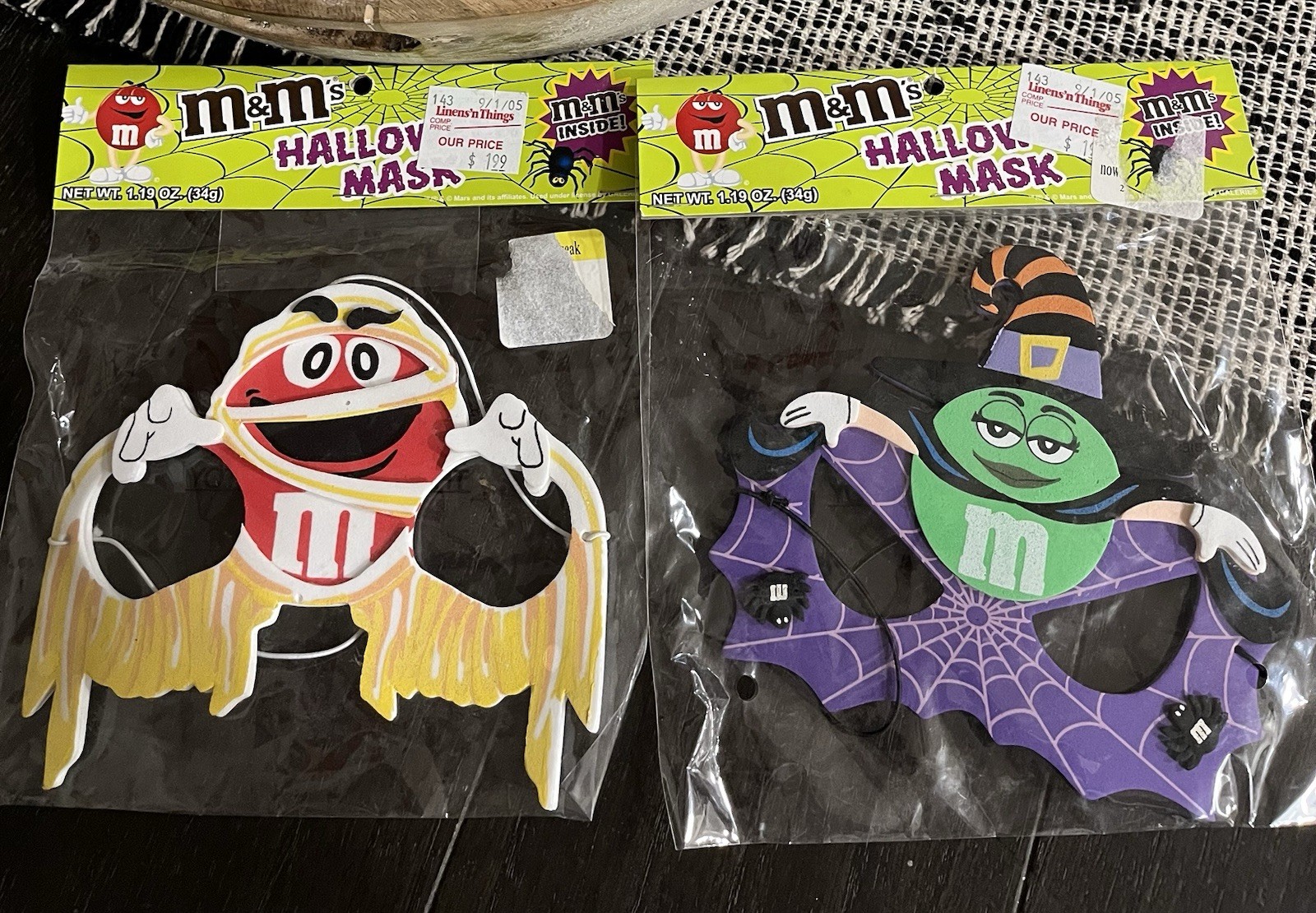 M & M Halloween Masks (2)