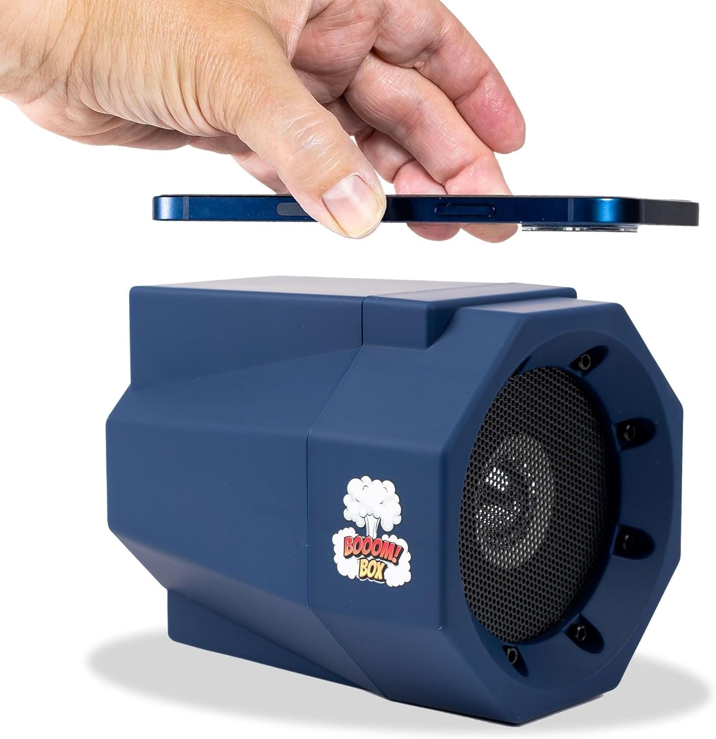 Mad Man Cell Phone Speaker Amplifier No Bluetooth or Cable, USB Charging smartph