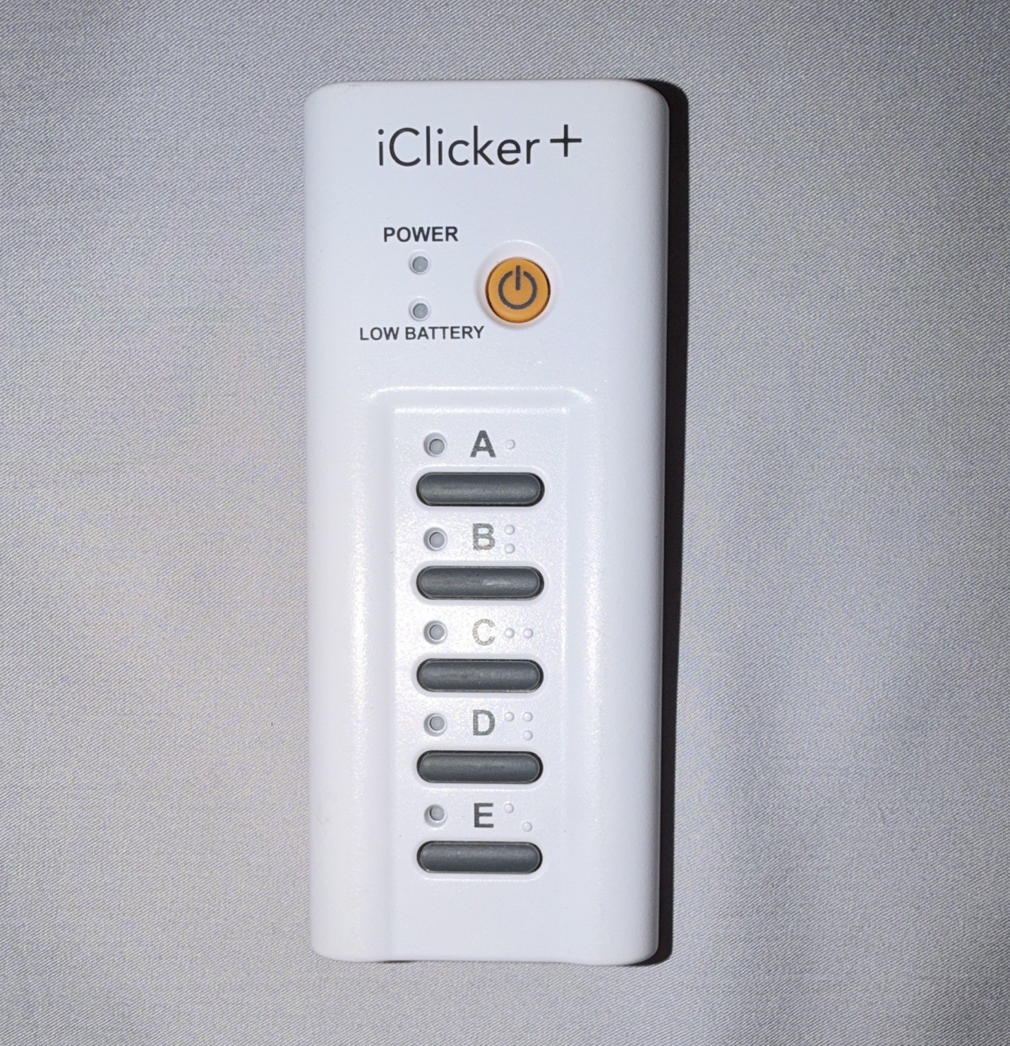 iClicker+ RLR15 Wireless Response Remote Clicker White