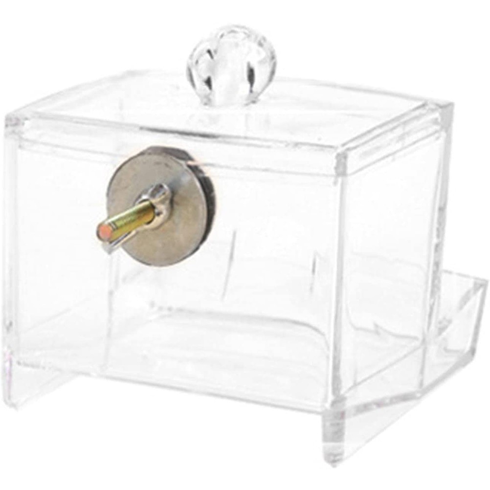Automatic Chick Feeder Transparent Bird Rutin Chicken Feeding Bowl