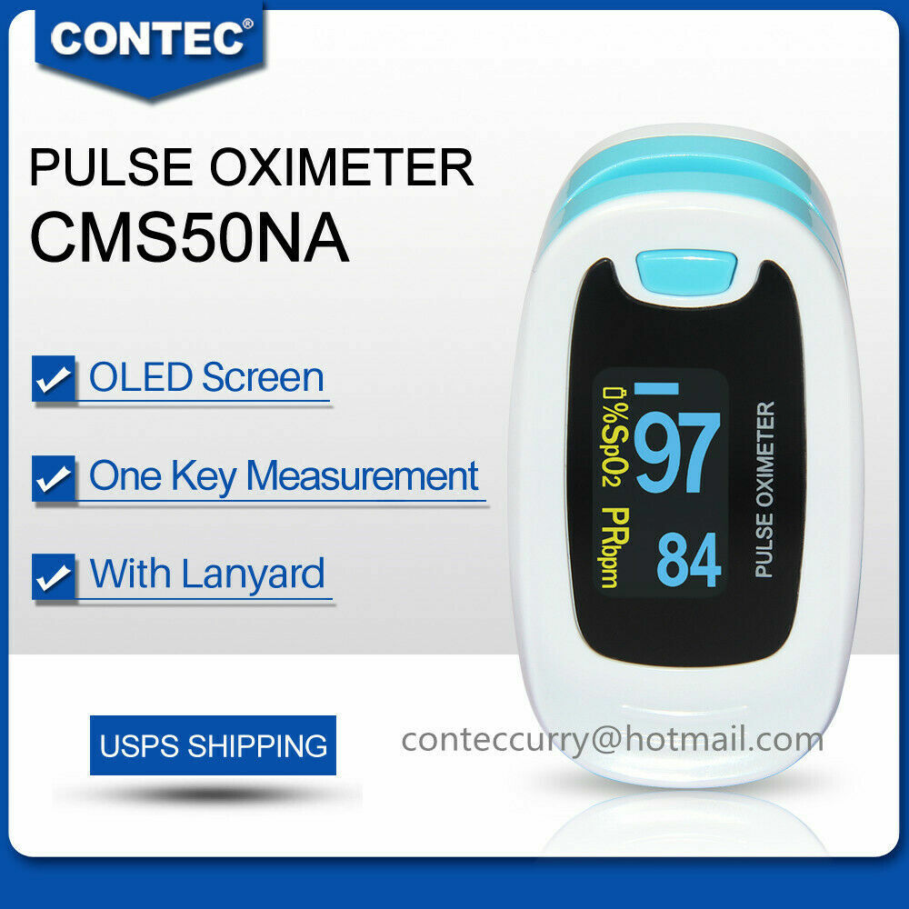 USA Fingertip Pulse Oximeter Blood Oxygen meter SpO2 Heart Rate Patient Monitor