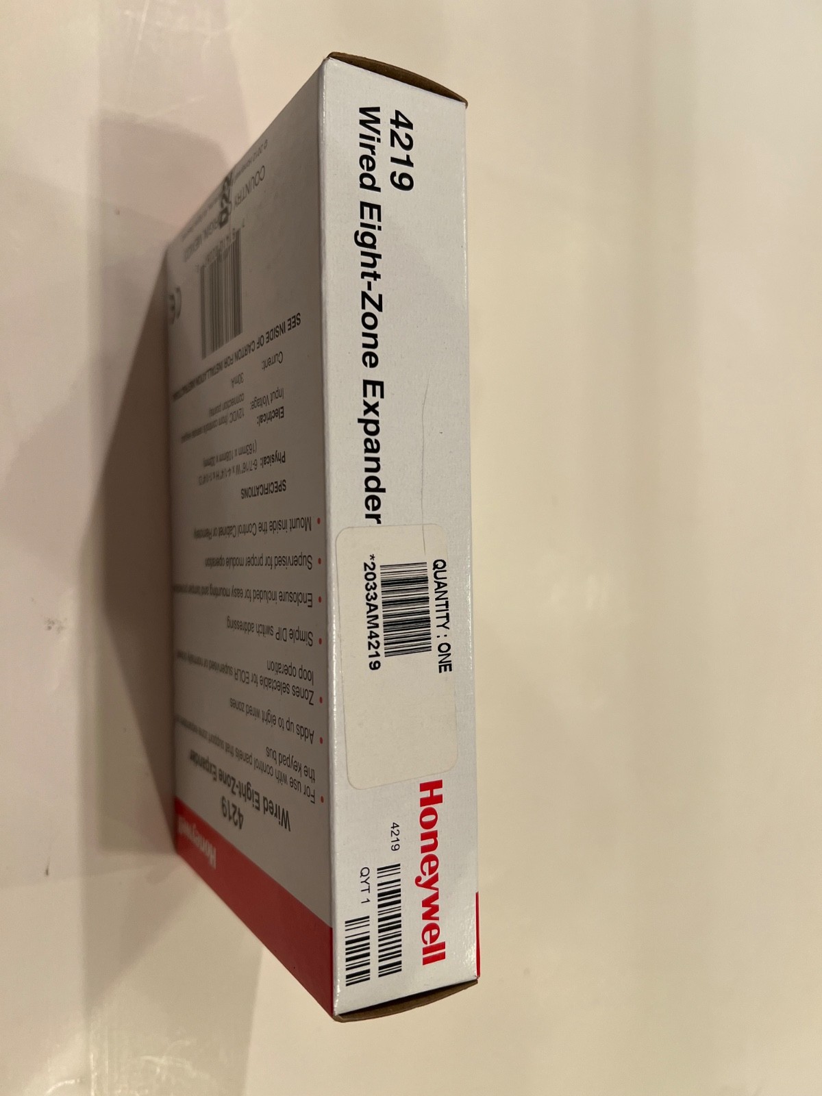Honeywell 4219 Wired Eight-Zone Expander