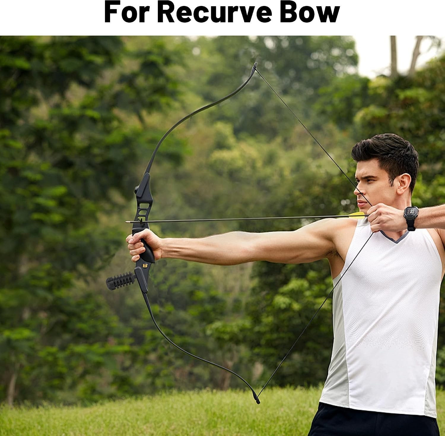 Lightweight Universal Bow Stabilizer Set with Vibration Dampening - 4 Pack
