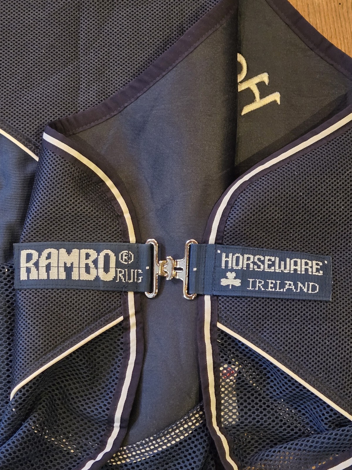 Horseware Rambo SHOW NET COOLER, Navy 75"