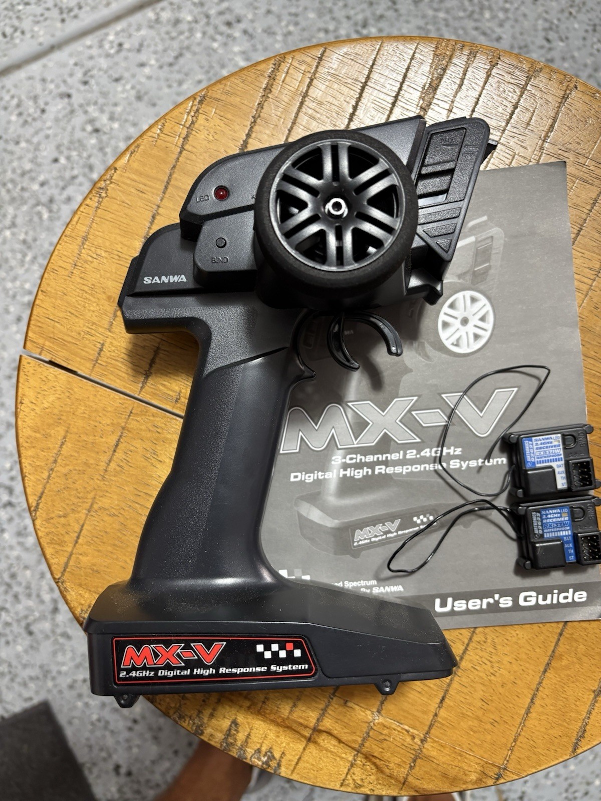 Mx-v  3Channel Digital High Response Radio/2 Waterproof ￼Receivers ￼