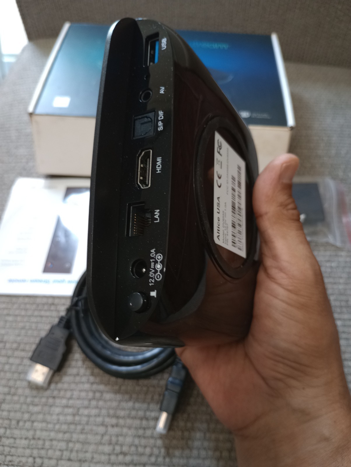 Suddenlink Stream Box 4k Live TV Streaming Altice DV8555/ open box