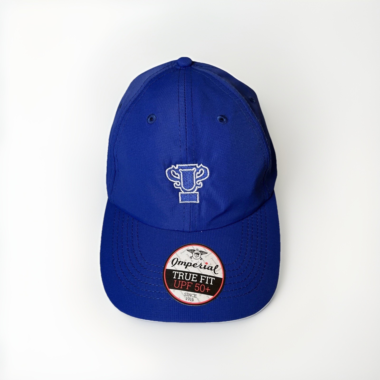 Golf Hat Imperial Trophy Blue Cap NWT Men Adjustable New With Tags Present Gift