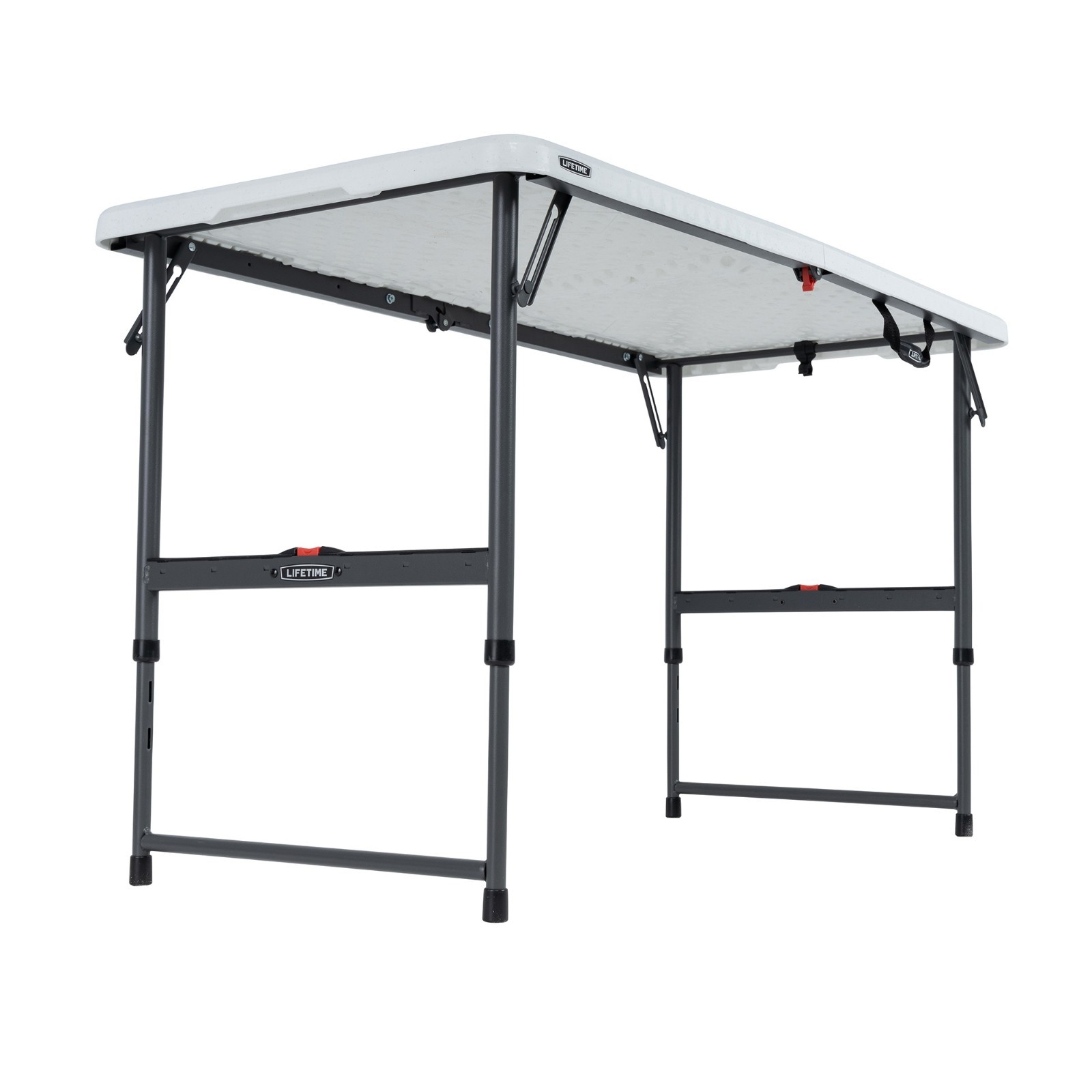 4-Foot Fold-in-Half Adjustable Table (Residential)