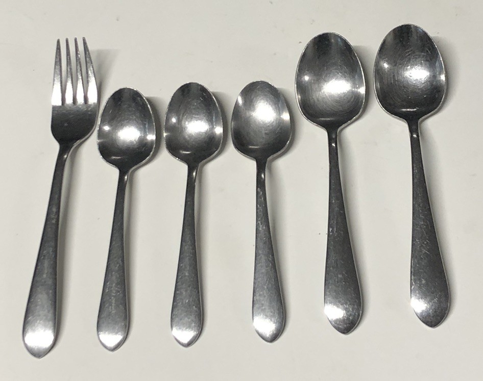 Reed & Barton Select Stainless Flatware Rambouillet Fork Spoon 6 Pcs