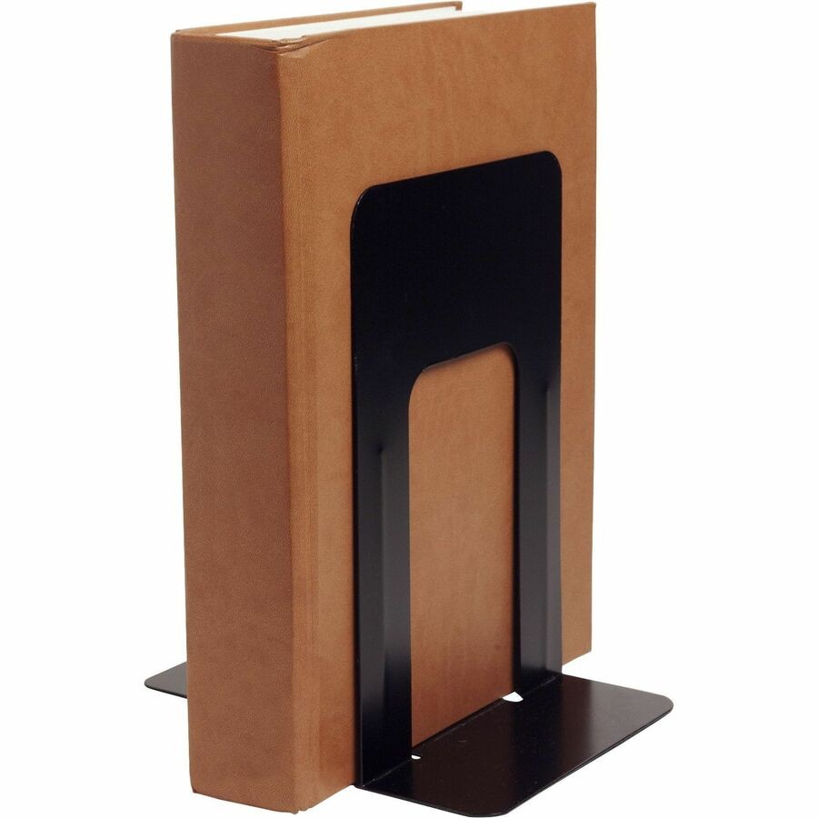 Business Source BSN42551 Book Supports Black Steel 8.5" Height