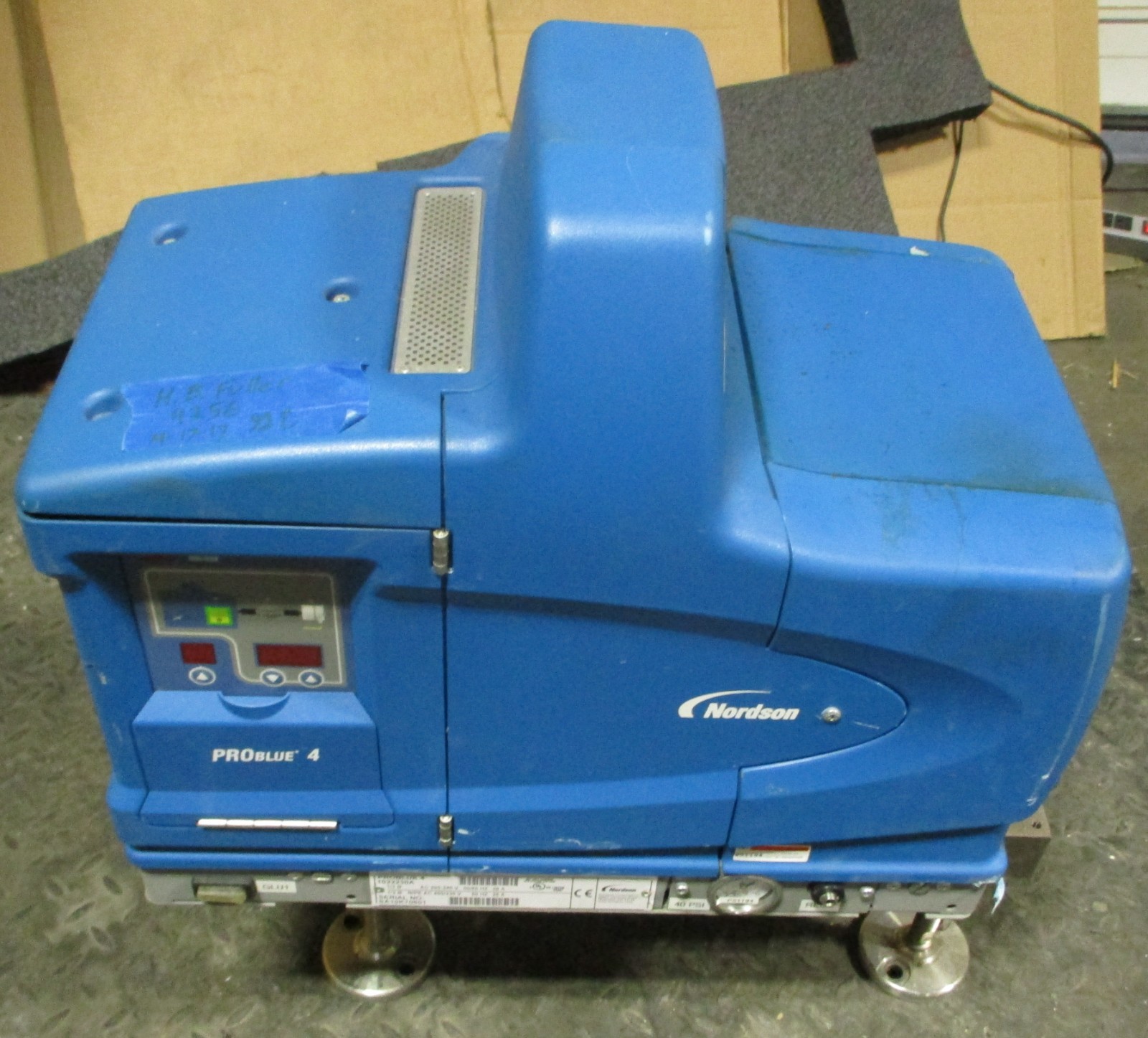 Nordson 1022230A Problue 4 Adhesive Melter 200-240 VAC 26A 1/3 Phase