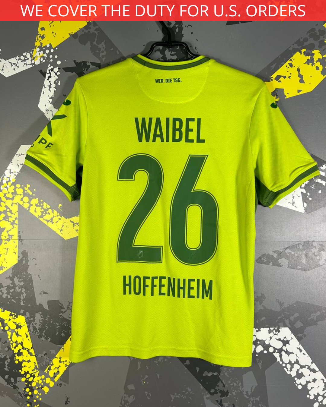 Waibel TSG 1899 Hoffenheim Third football shirt 2024 - 2025 Joma Men Size S ig93