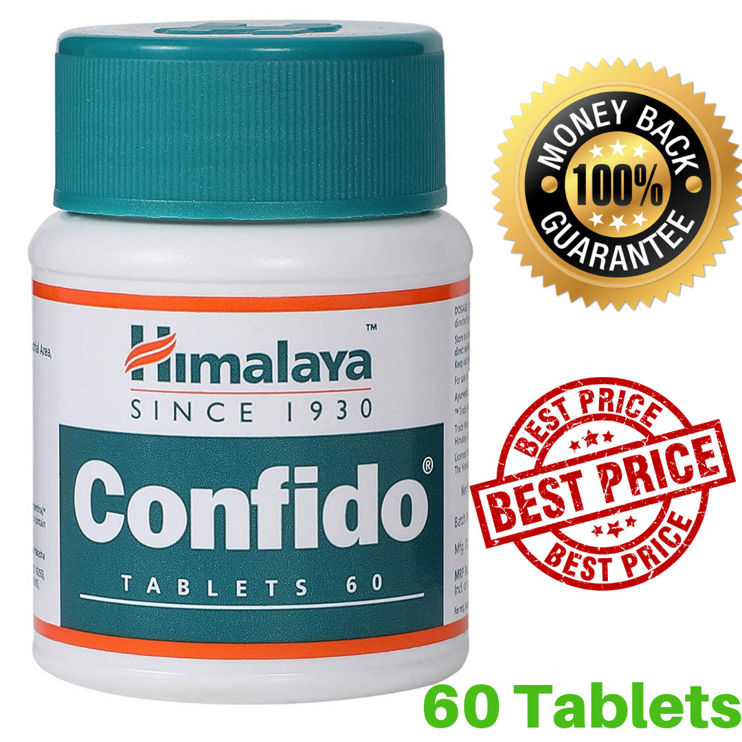 Confido Himalaya 60 TABLETS Vegetarian Botanical 100% Pure Herbs New