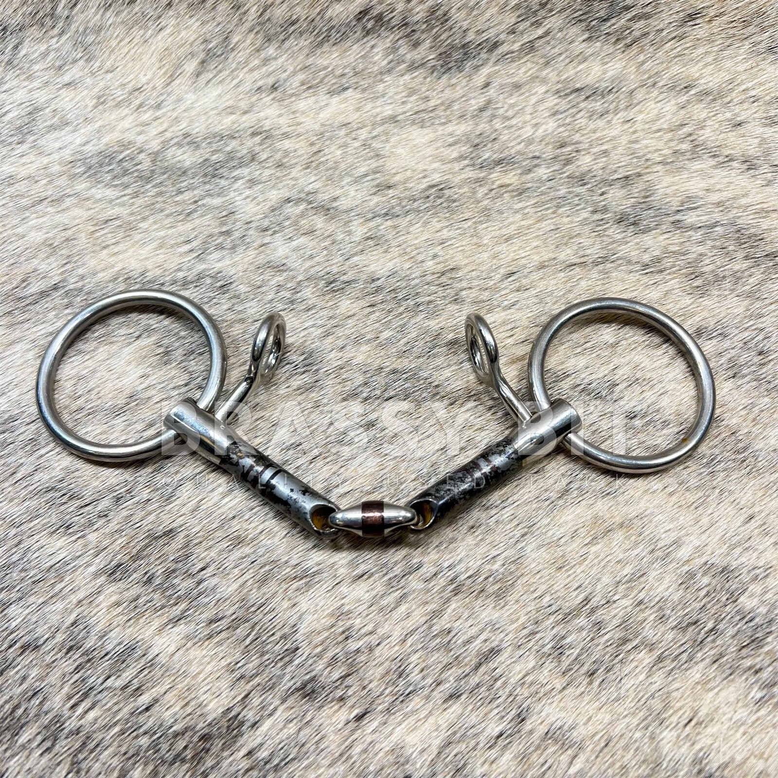 5" Fager Baucher Snaffle w/ Lozenge