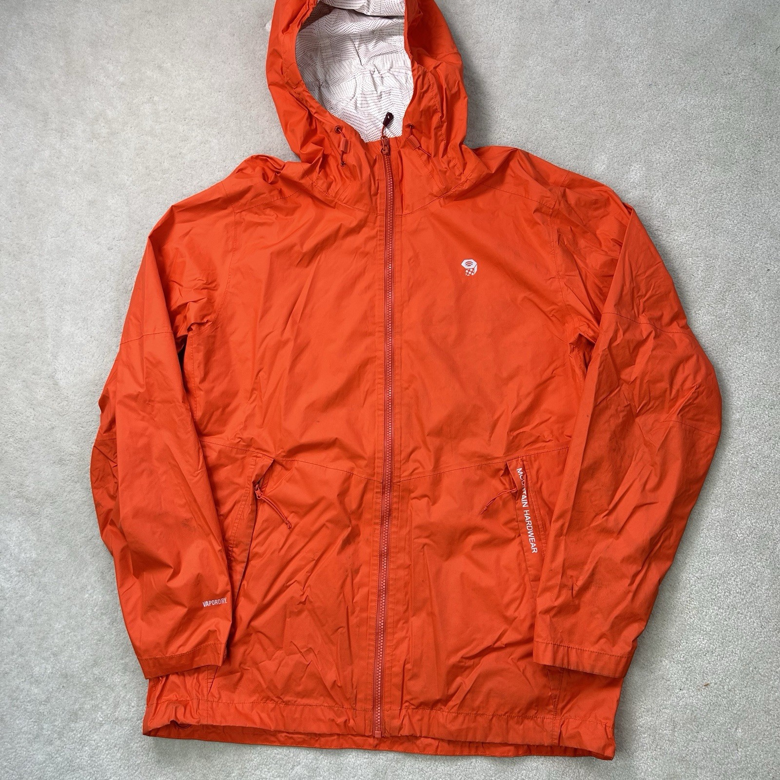 MOUNTAIN HARDWEAR Vapordry Jacket Men’s XL Windbreaker Rain Zip Ripstop