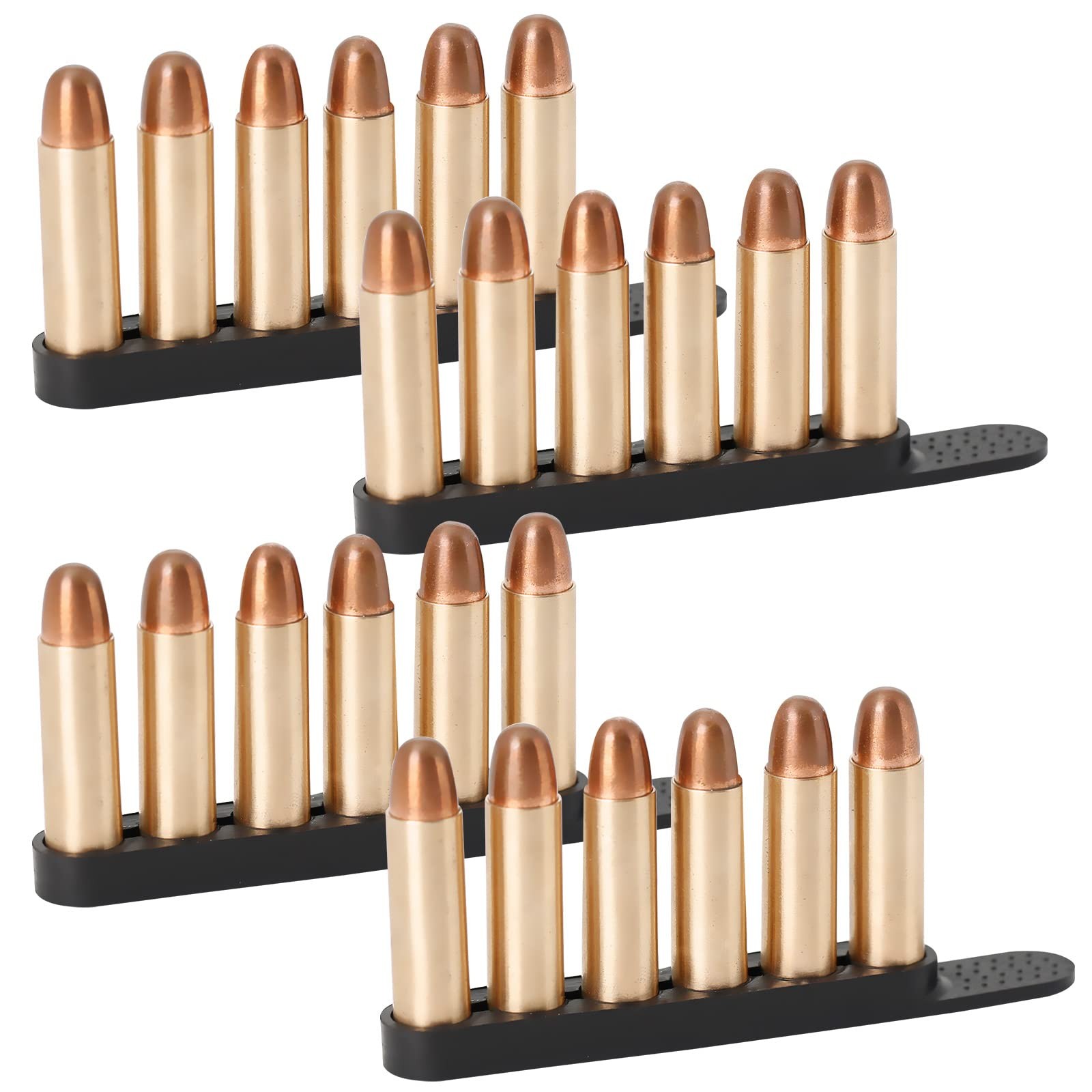 Aolamegs Speed Strip,Speed Loader 6 Rounds for .38/.357 4Pack 4pack