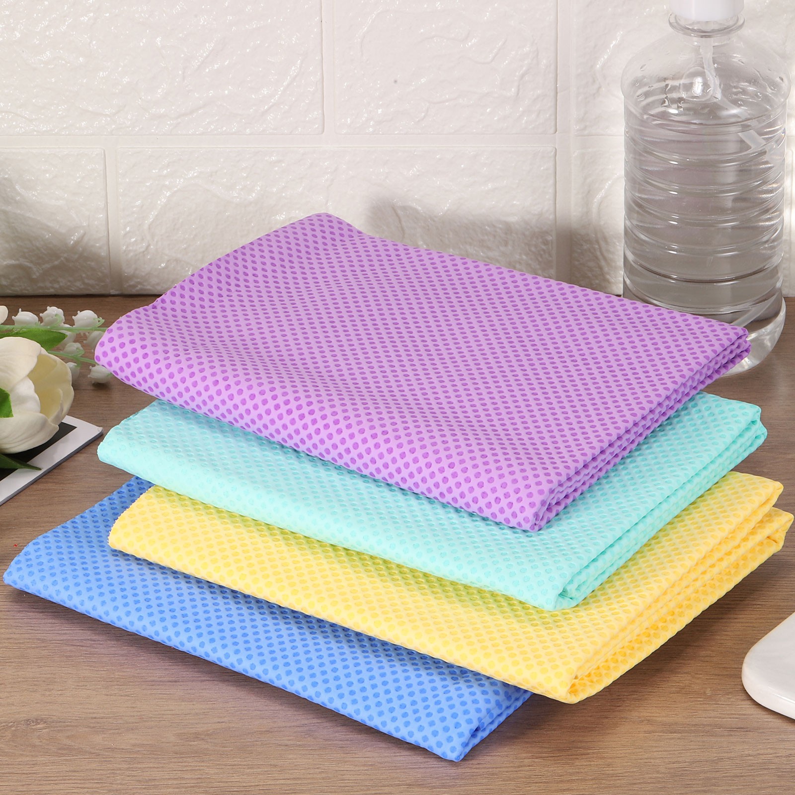 Microfiber Car Cloth, 66x43cm, for Shammy, Yellow