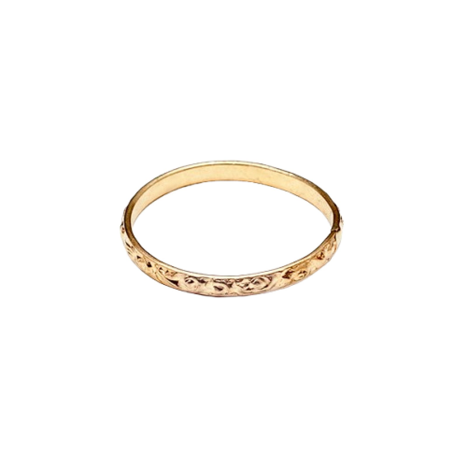 14k Gold Filled Hawaiian band Toe Ring For Women and Teens Fitted size 4
