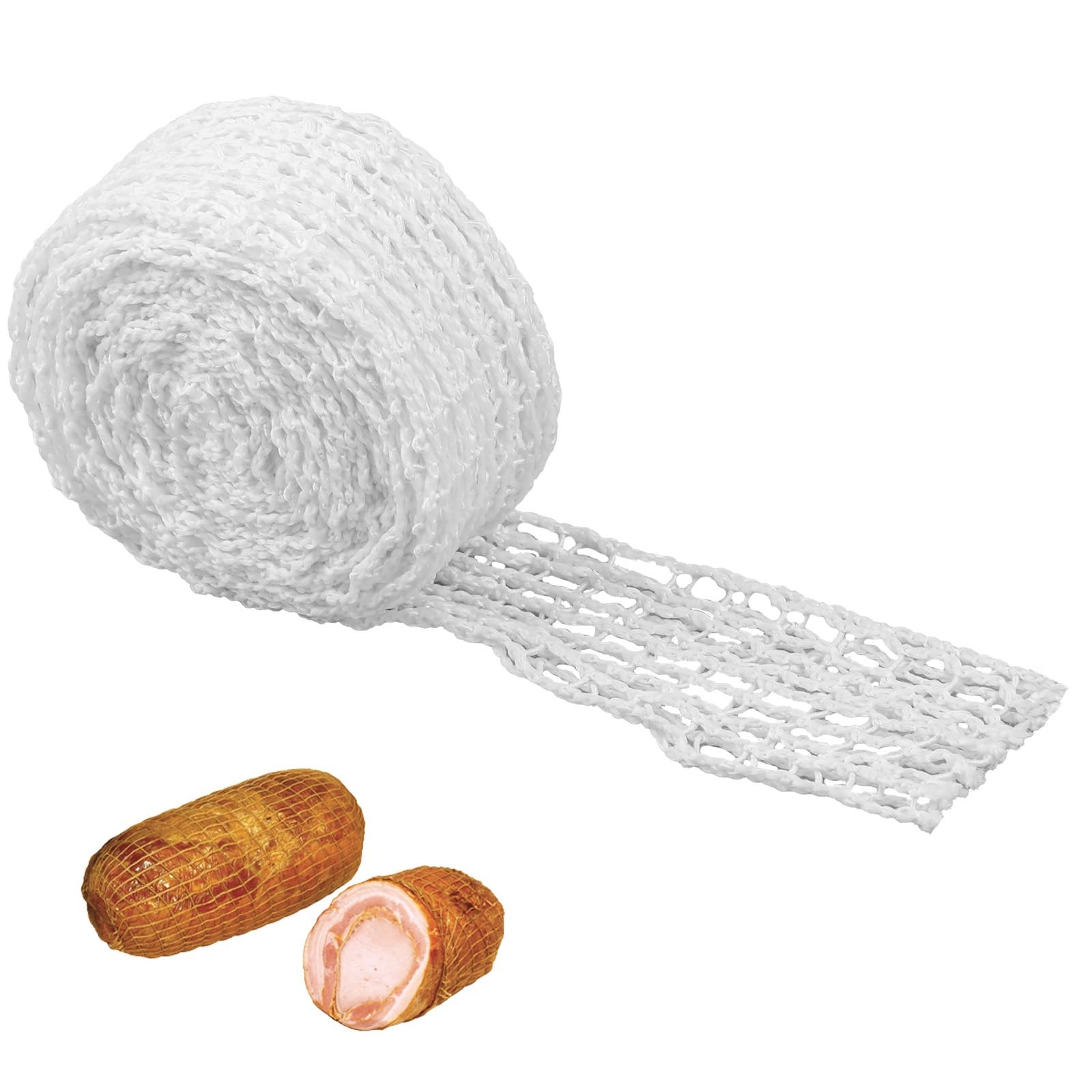 16.4ft Meat Netting Roll Size 18 Cooking Wrapping Mesh Smoked Meat Netting
