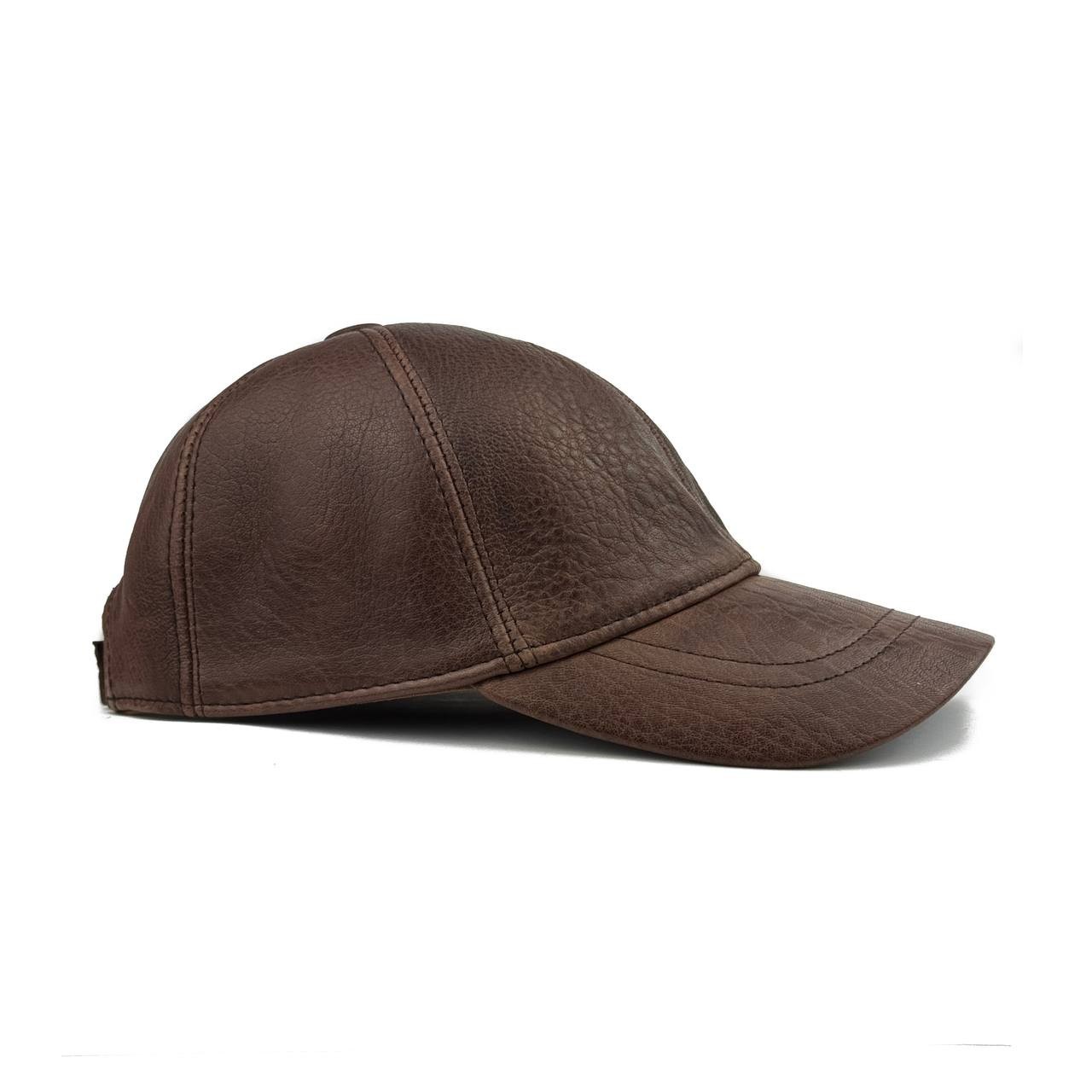 2 Pack Genuine Leather Baseball Cap Adjustable Unisex Casual Vintage Hat