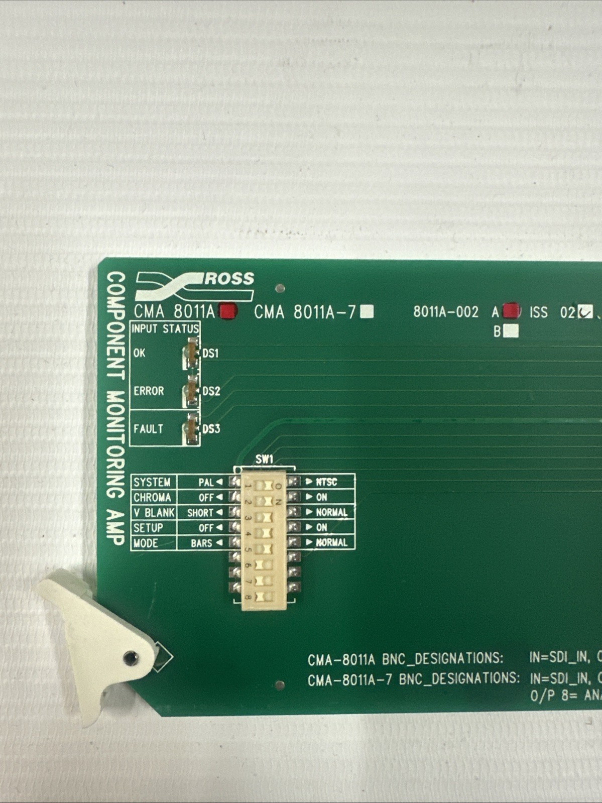 Ross CMA 8011A