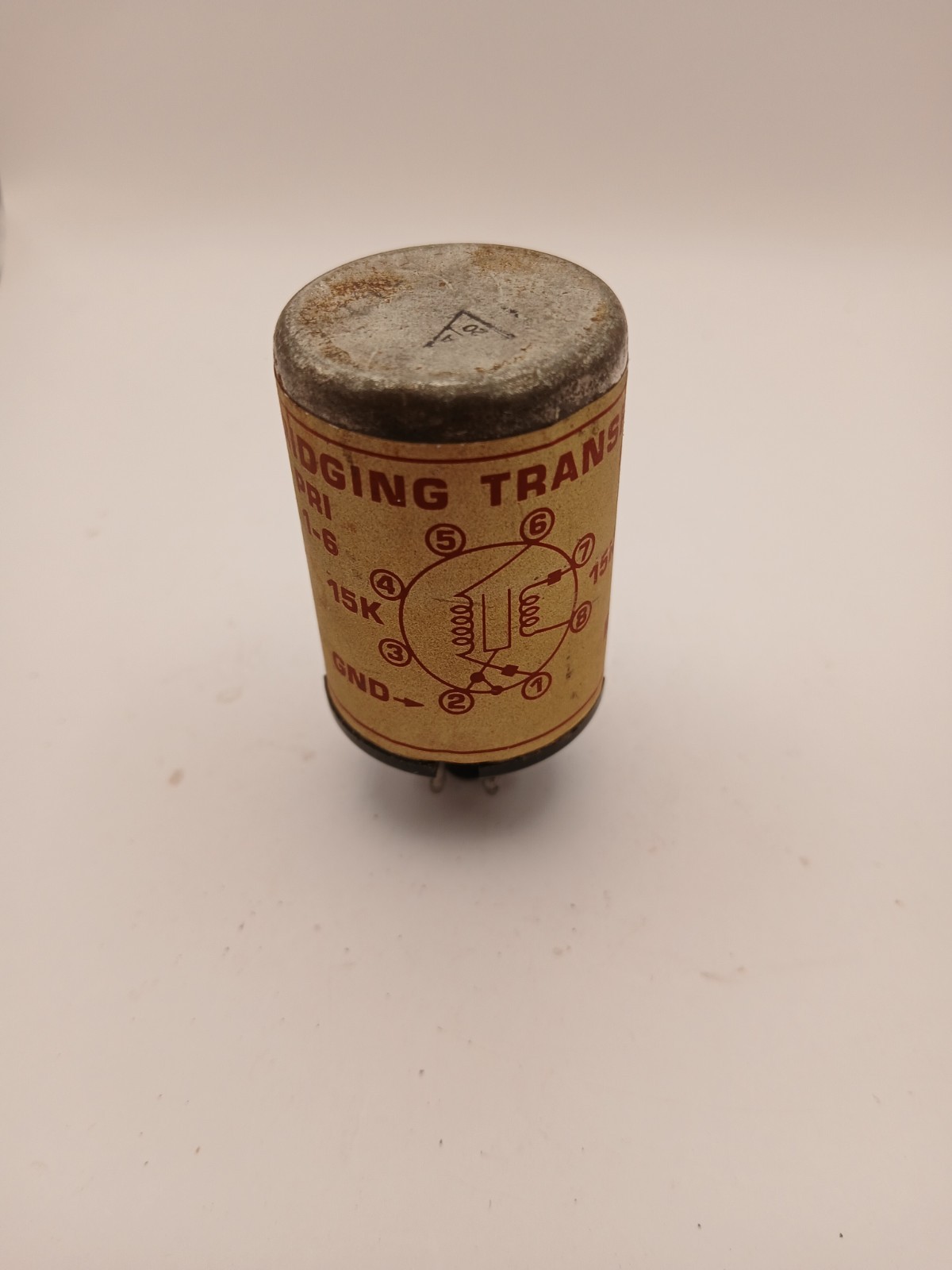 Altec Peerless Bridging Transformer Plug in Octal