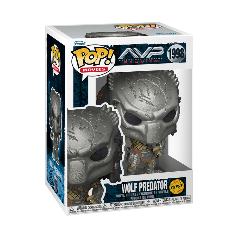 Aliens vs. Predator: Requiem – Wolf Predator Funko Pop! Vinyl Figure #1998 Chase