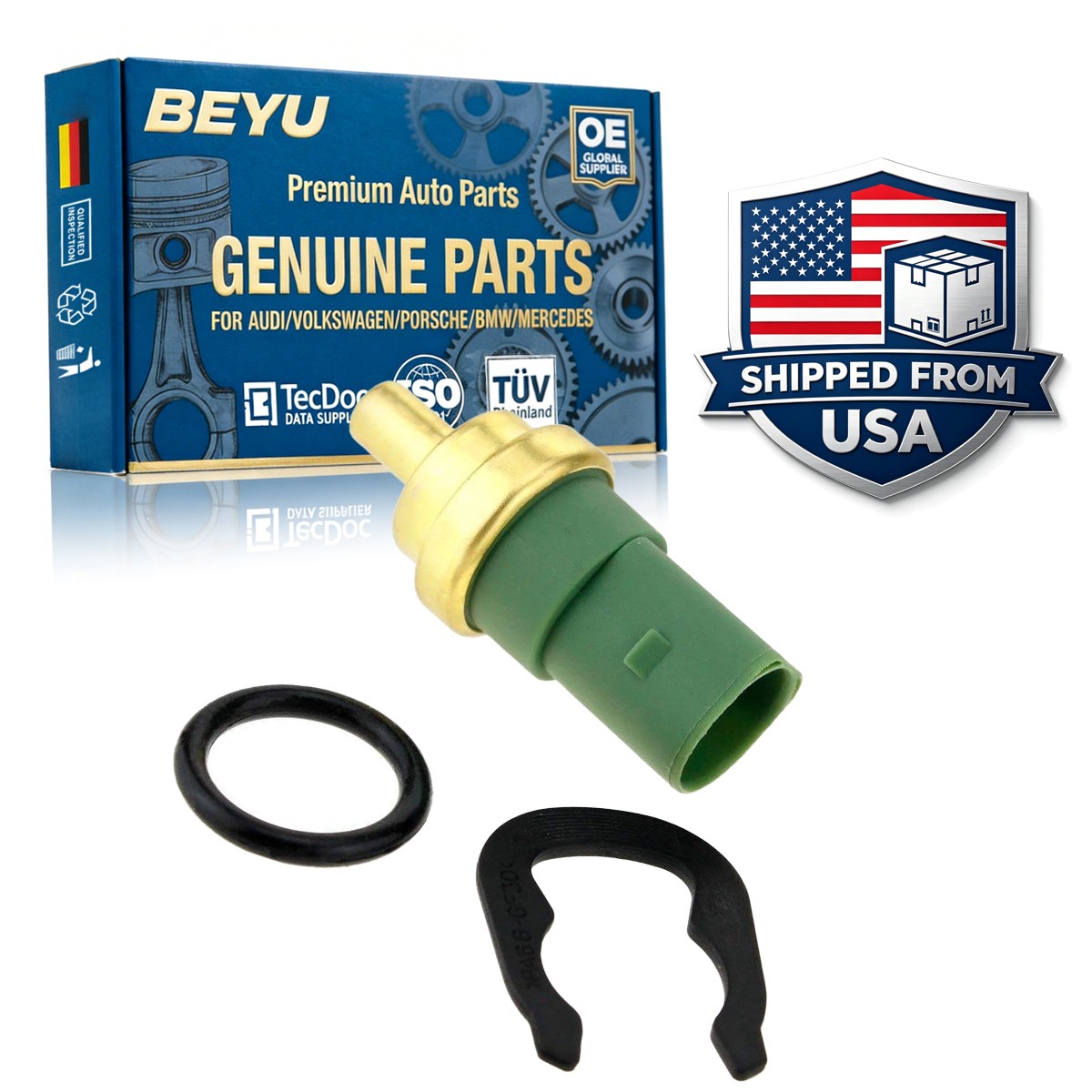 4 Pins Engine Coolant Temperature Sensor 059919501A For Audi Seat Skoda VW
