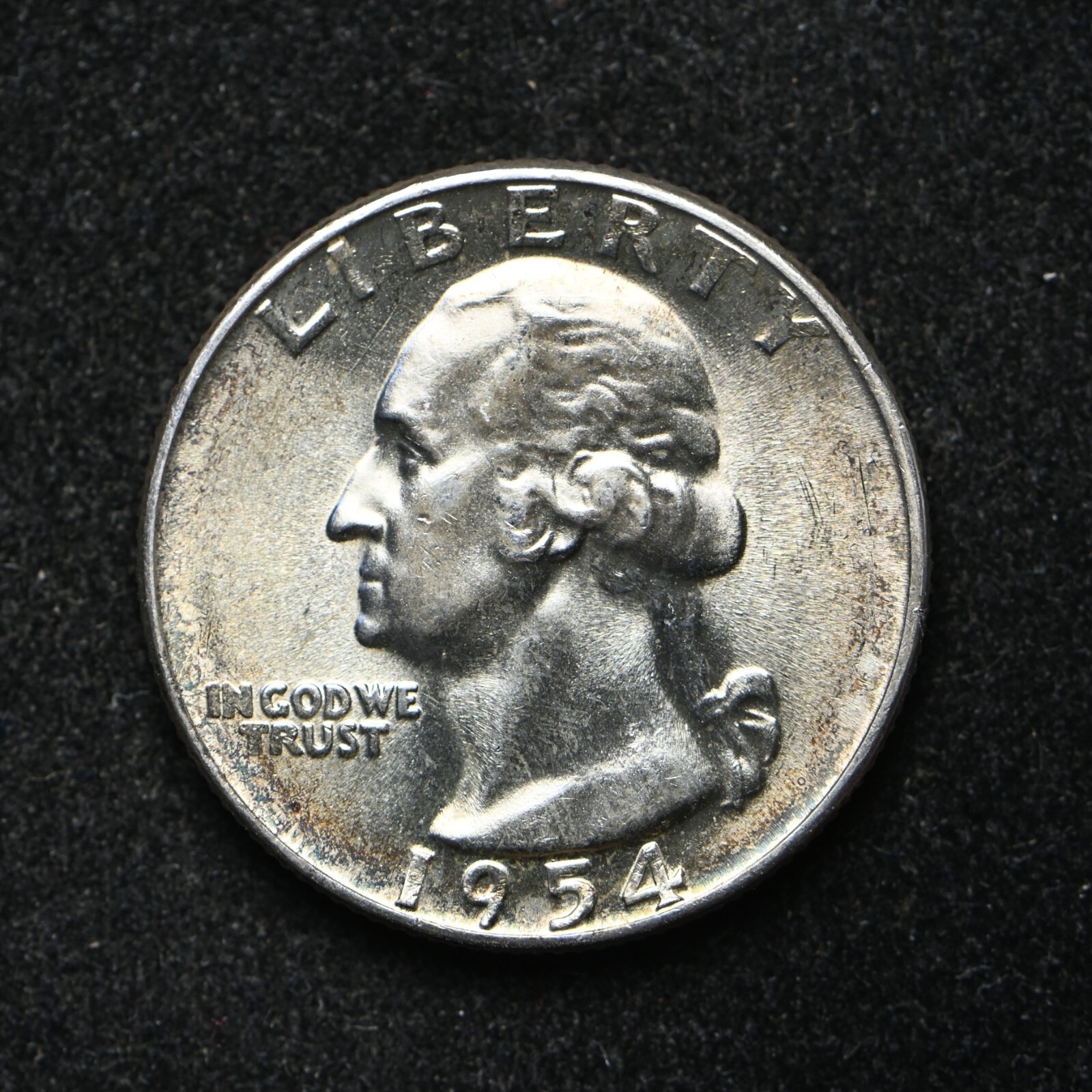 1954 Washington Silver Quarter BU+ (bb17169)