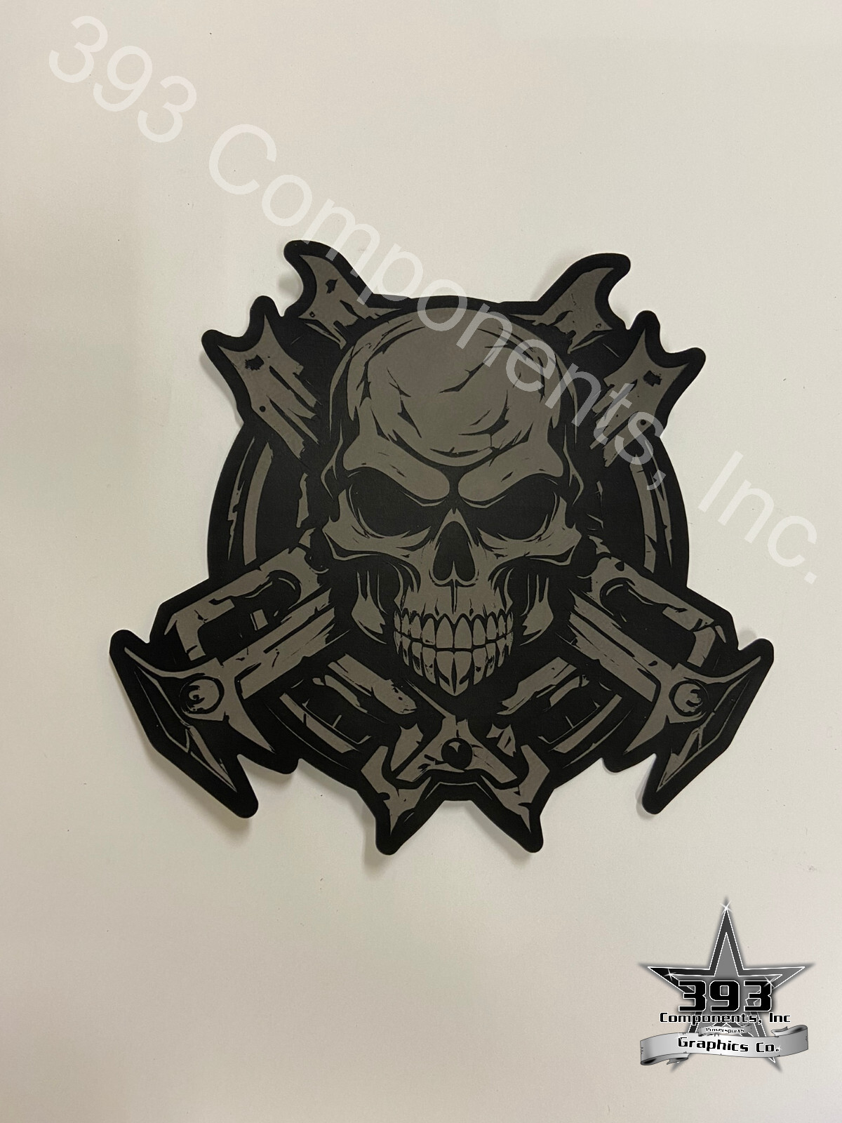 Harley Motorcycle Jacket Vest Chopper Skull Biker Patch Small Iron Sew 4.3 x 4"