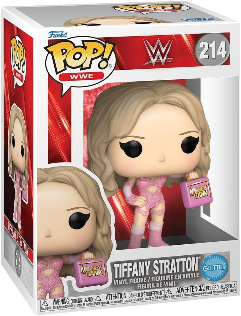 Funko Pop WWE Tiffany Stratton Diamond Glitter #214 WITH PROTECTOR