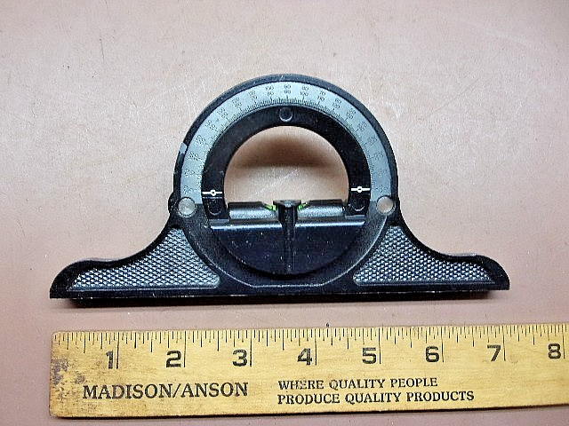 Unbranded Protractor Head 4 Combination Square Missing Lock-Down Pin Parts Only!