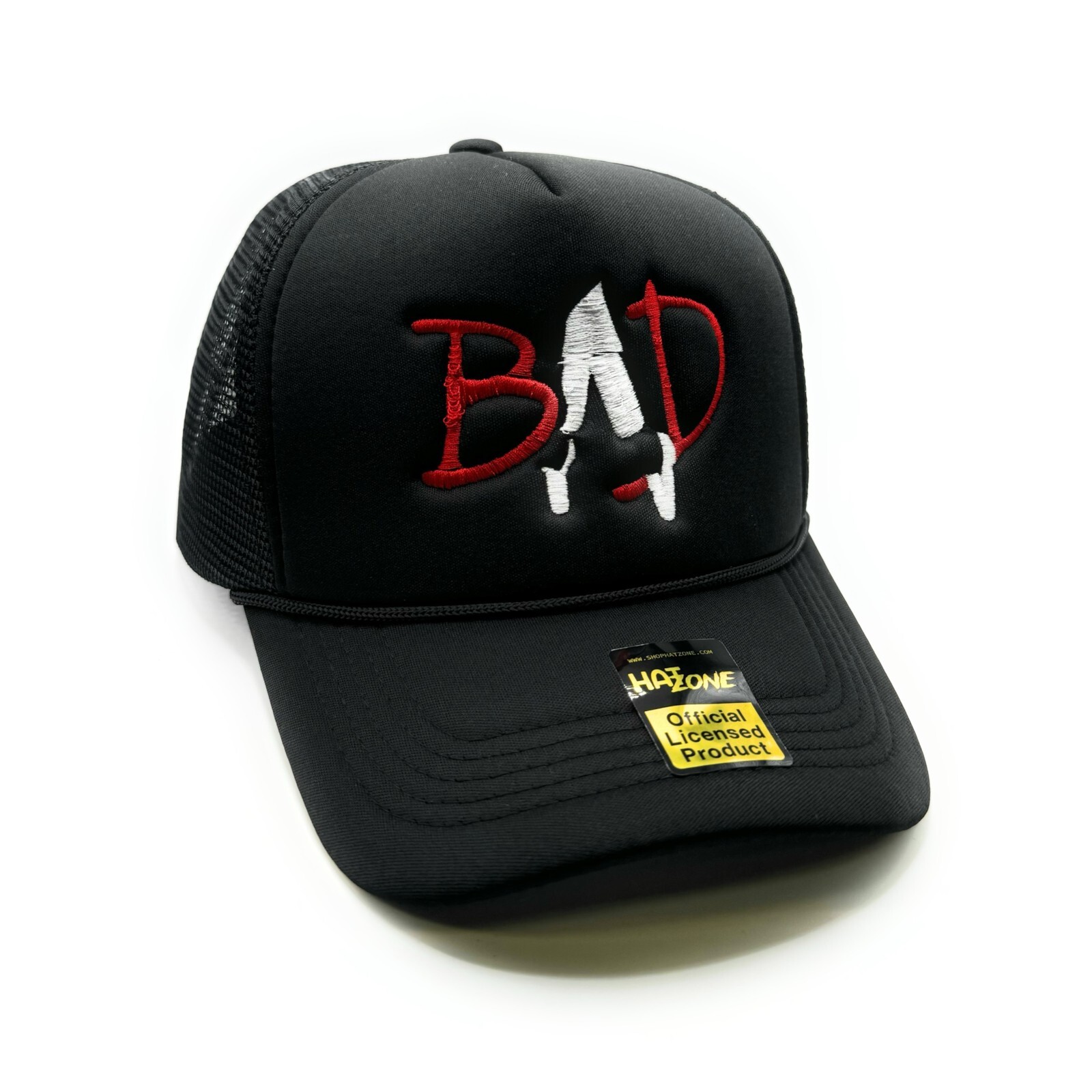 Bad Moonwalk Mesh Trucker SnapBack (Black)