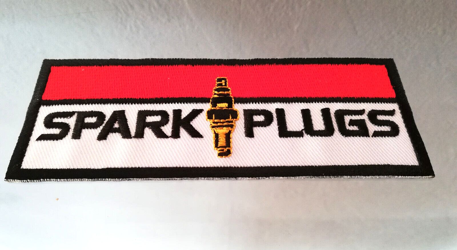 TOP patch SPARK PLUGS patch iron-on picture racing tuning biker iron-on