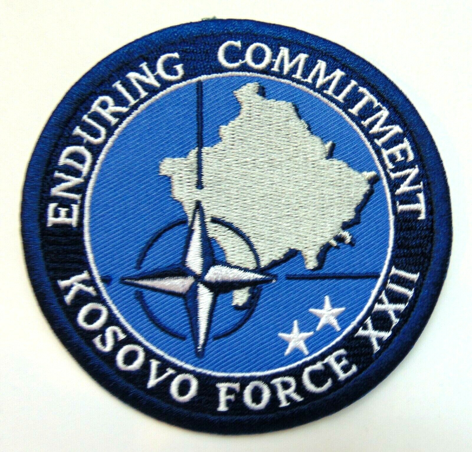 Operation Enduring Commitment Kosovo Force XXII Patch