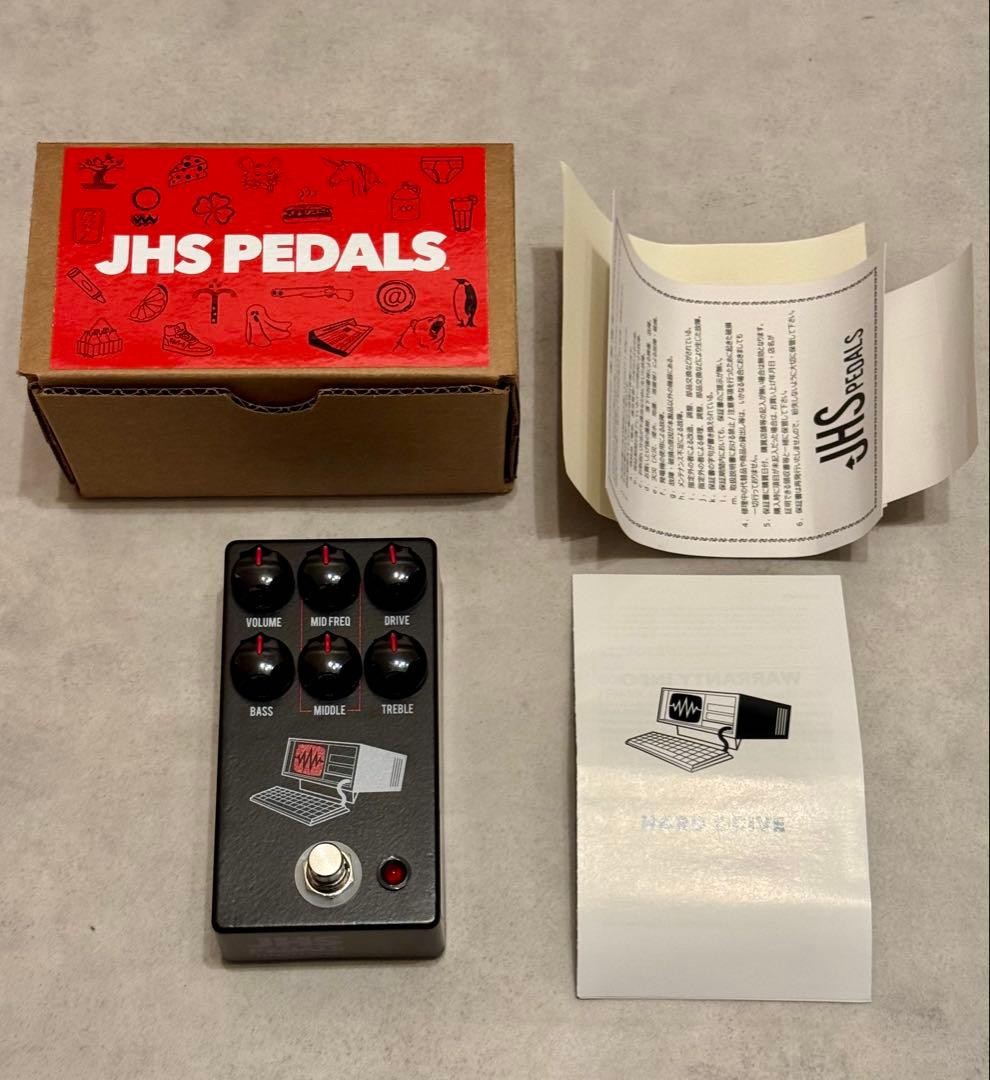 Mint JHS PEDALS HARD DRIVE Effects Pedal