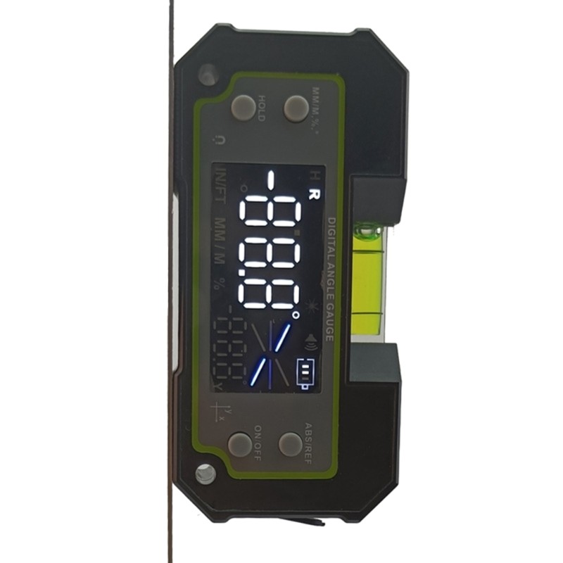 Gauge DualAxis Inclinometer with Base 4x90° Finder