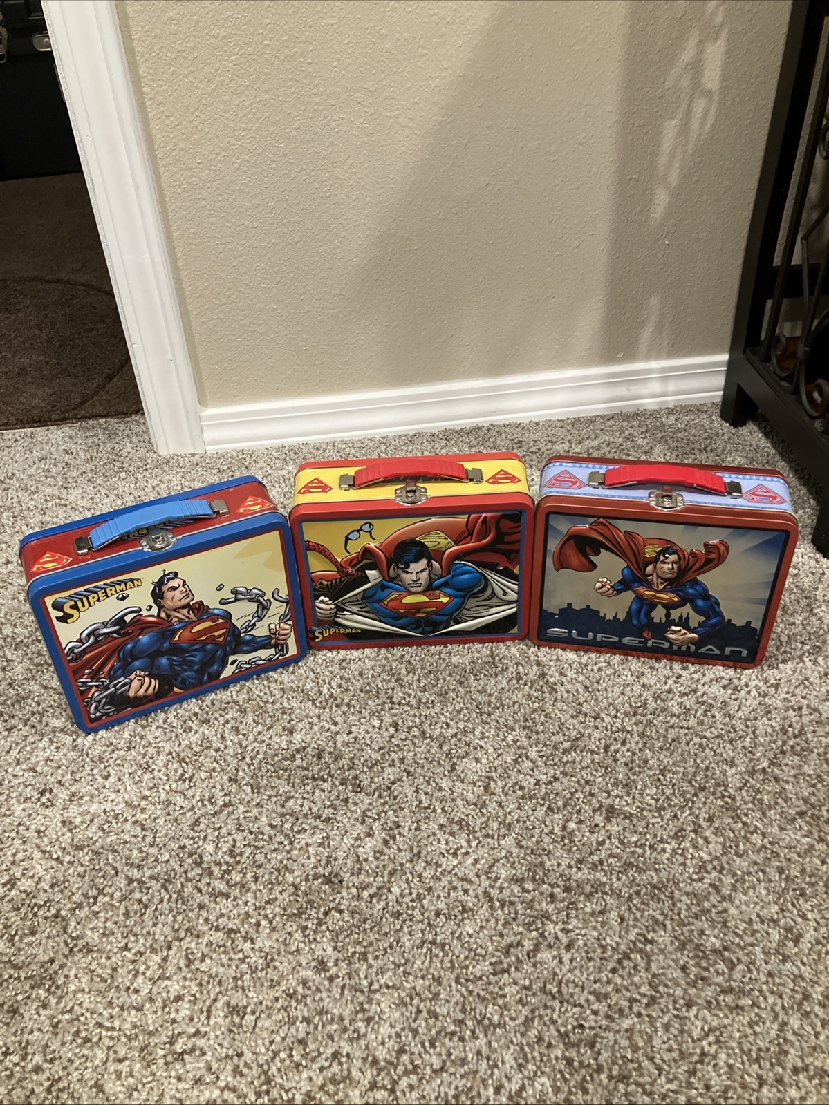 Superman Tin Lunchboxes