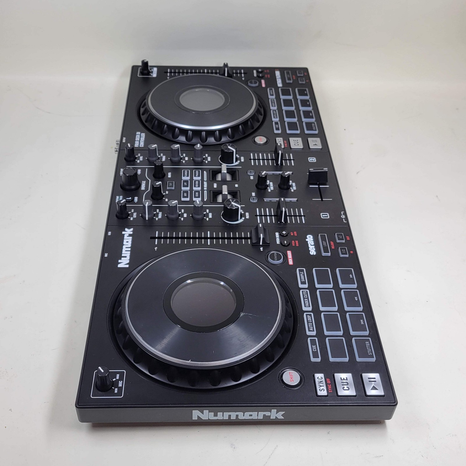 Numark 2-Channel Mixtrack Platinum FX 4-Deck Serato DJ Controller