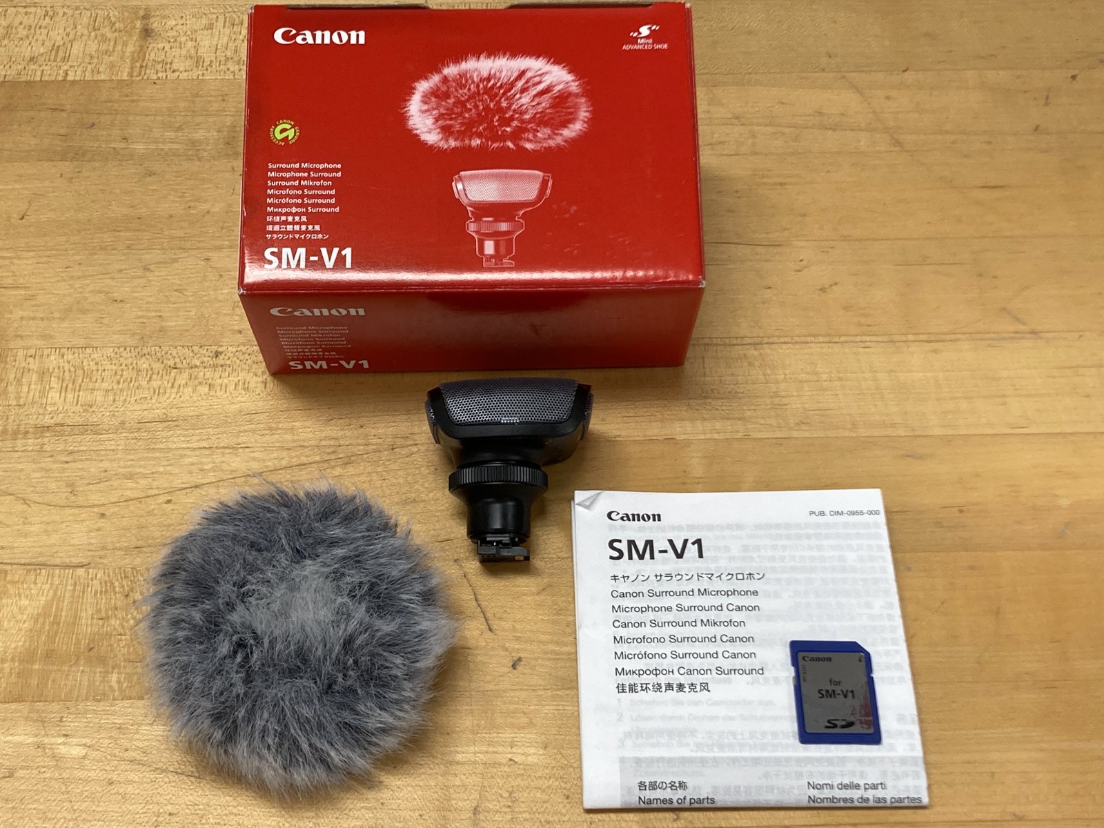 Canon SM-V1 5.1 Channel Surround Microphone