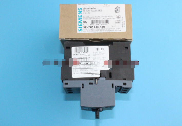 Siemens 3RV6011-0CA10 3RV60110CA10 0.18-0.25A Circuit Breaker -New Free Ship *UP