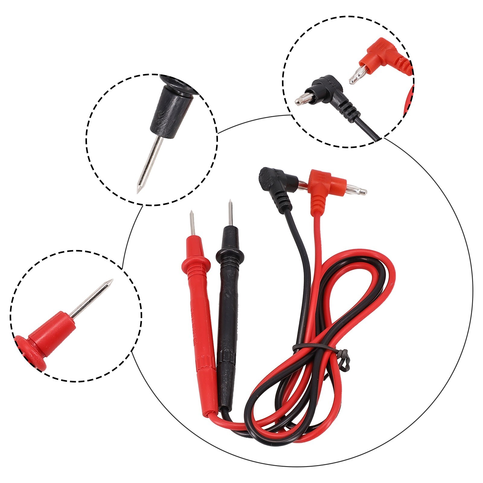 High quality For multimeter Test Leads with 1000V Voltage Range and 10A Current