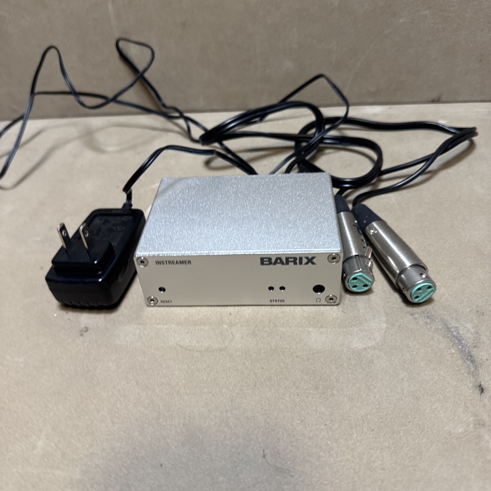 Barix Instreamer 2012.8076 IP Audio Encoder , WORKING