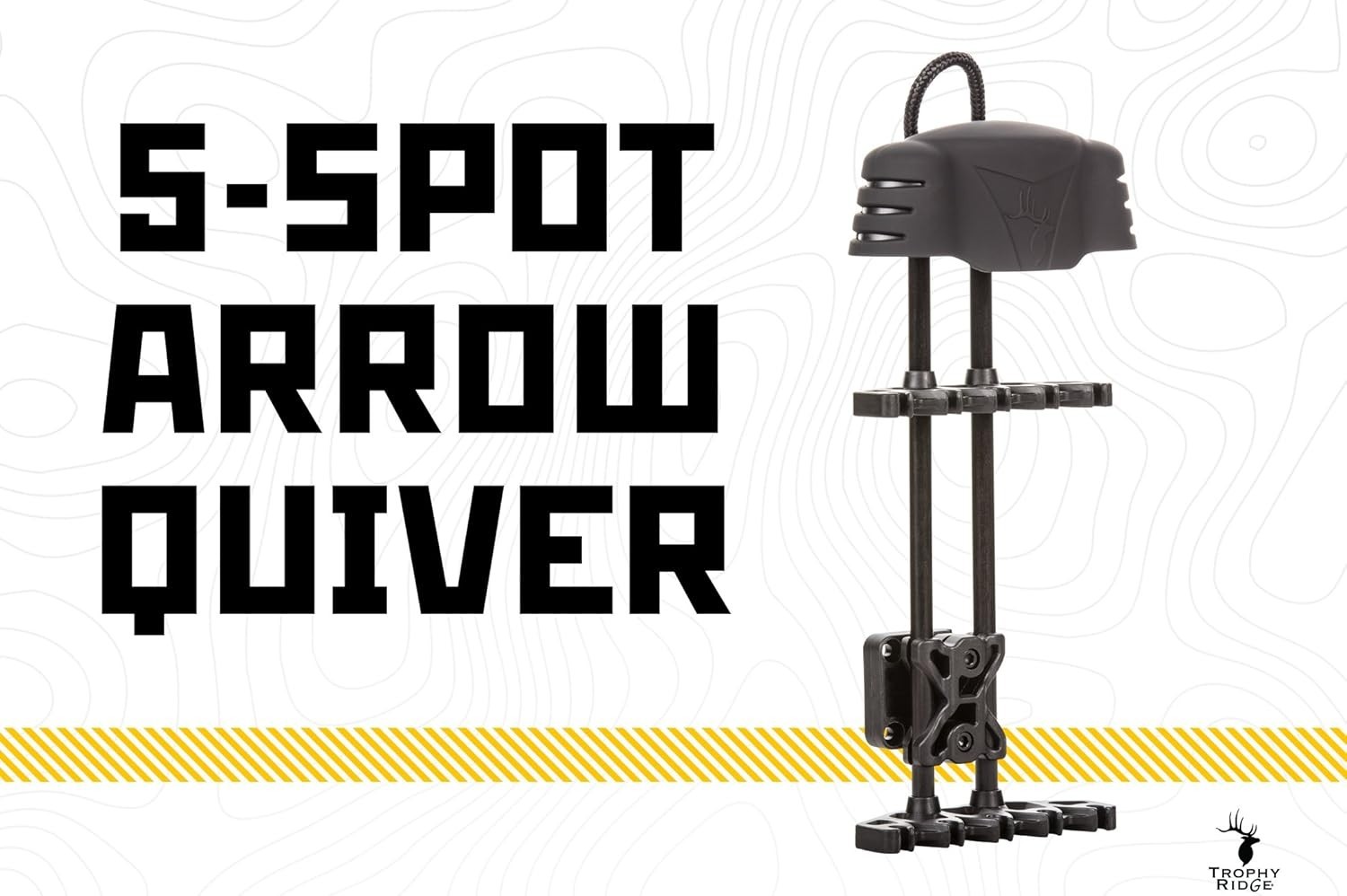 Lightweight Black Quiver for Bow Hunting