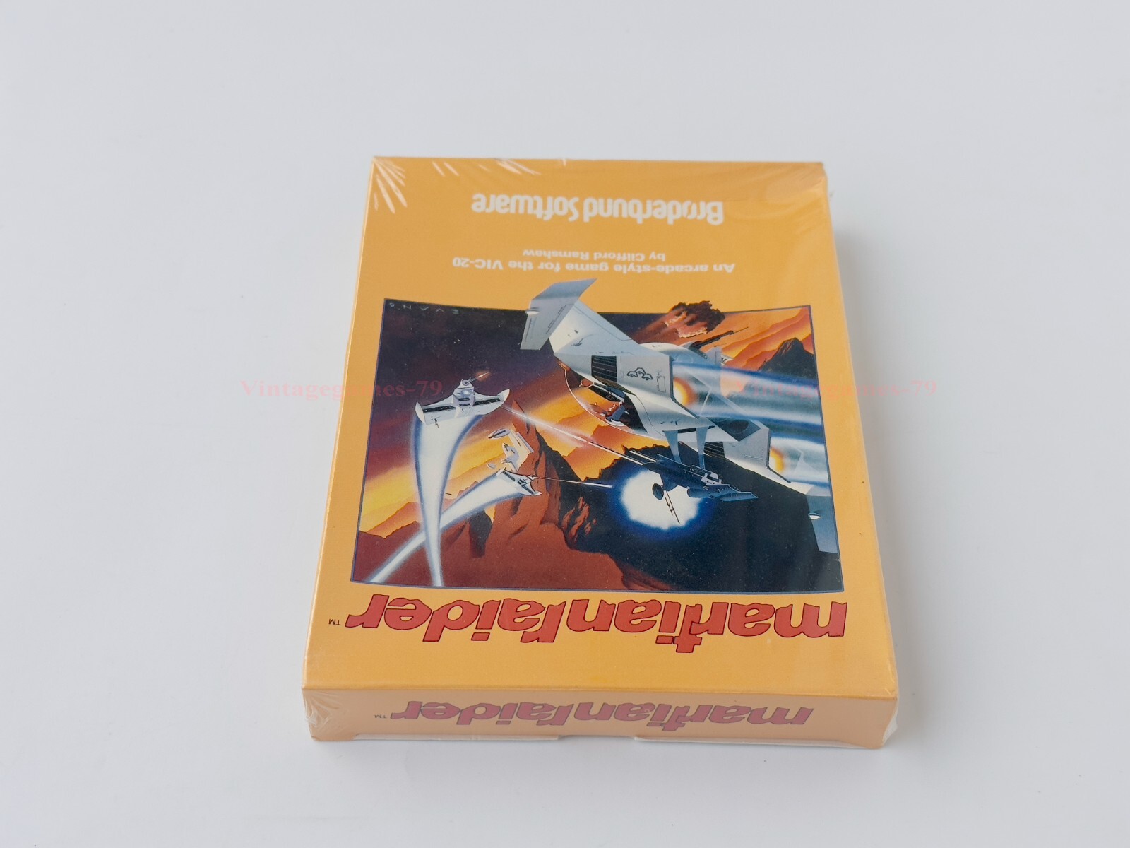 Martian Raider - Broderbund - 1982 / Commodore VIC-20 - Sealed