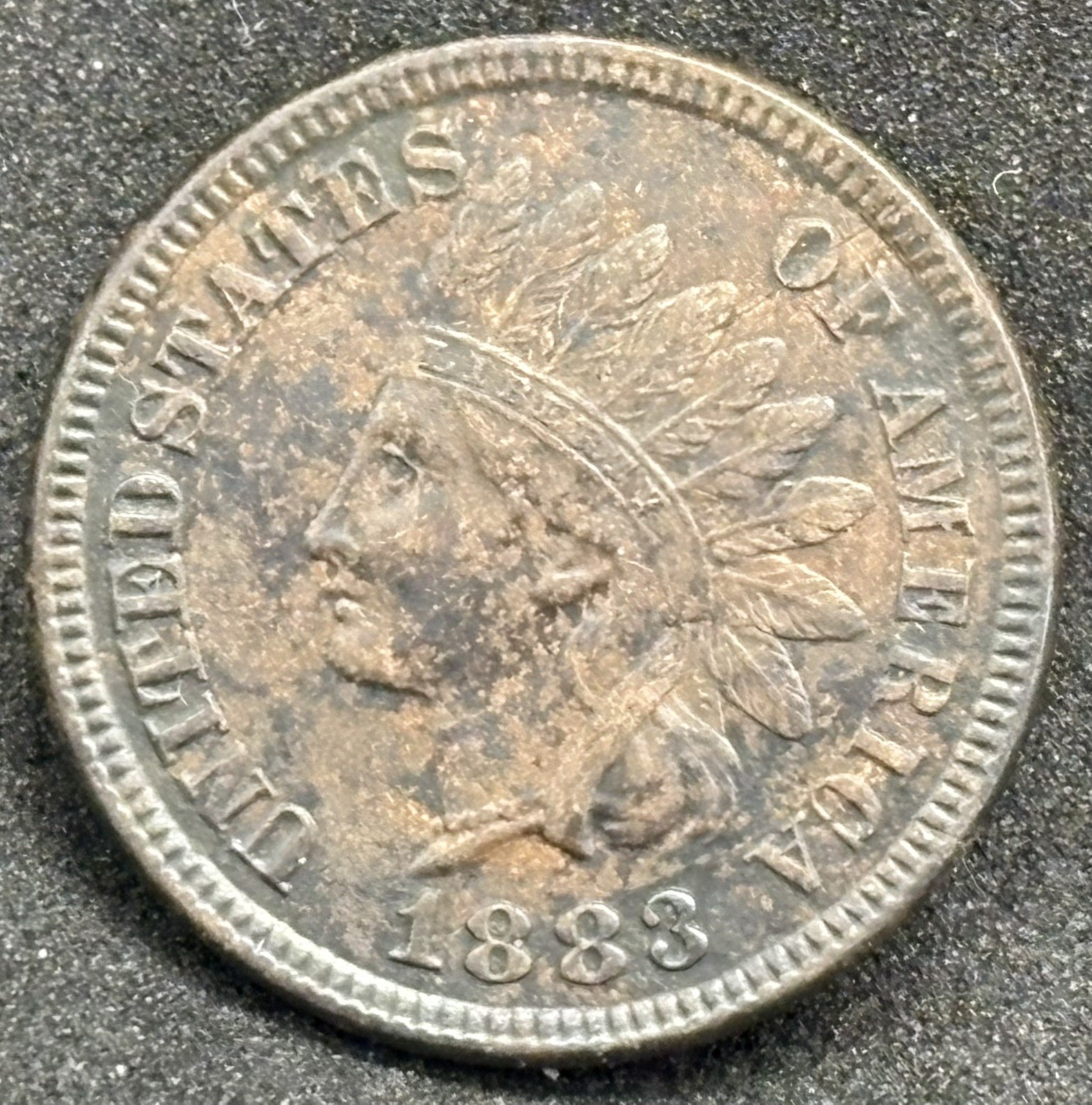1883 Indian Head Cent, Uncirculated Condition!