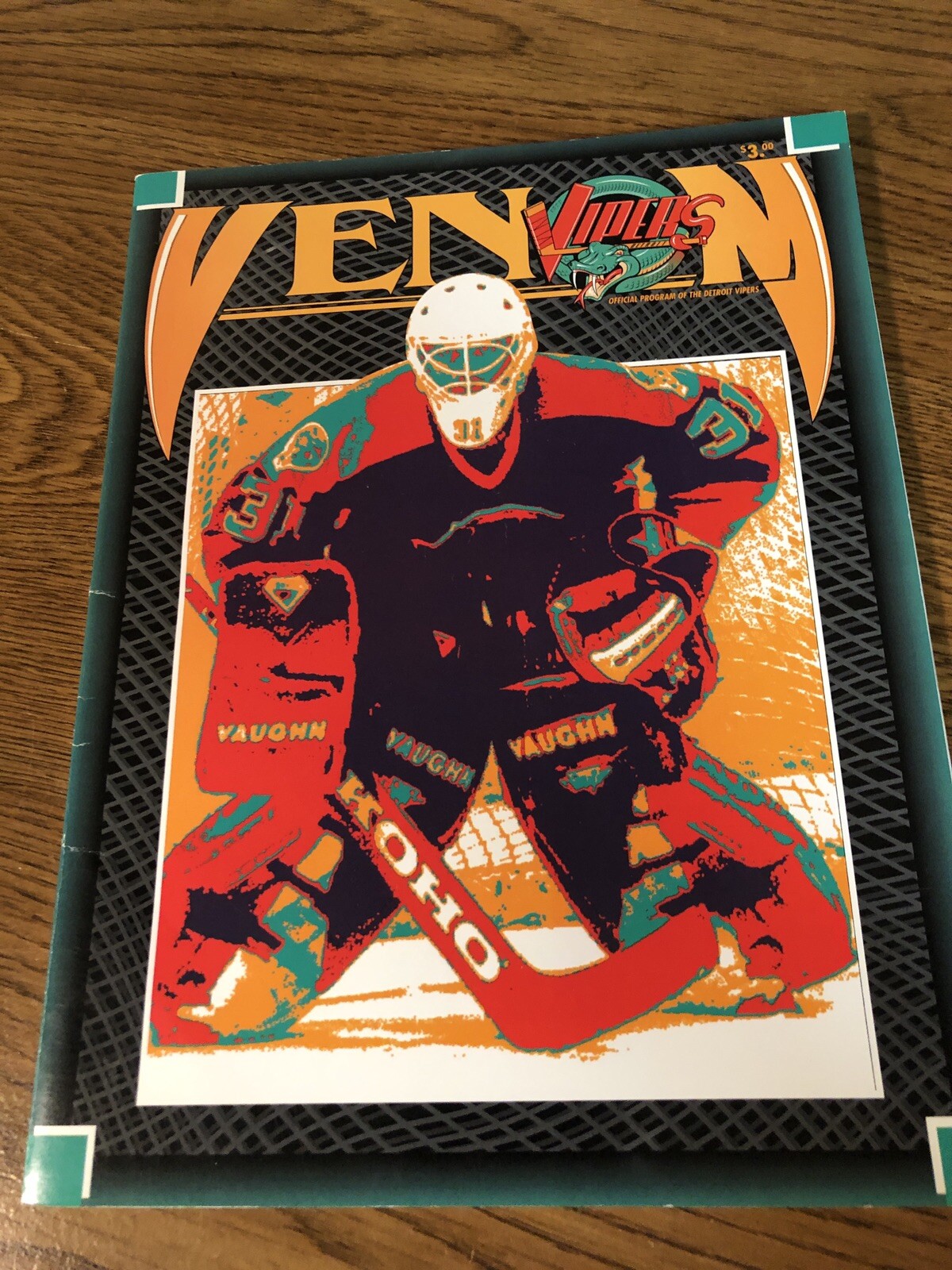 1996-1997 Detroit Vipers International Hockey League Program IHL