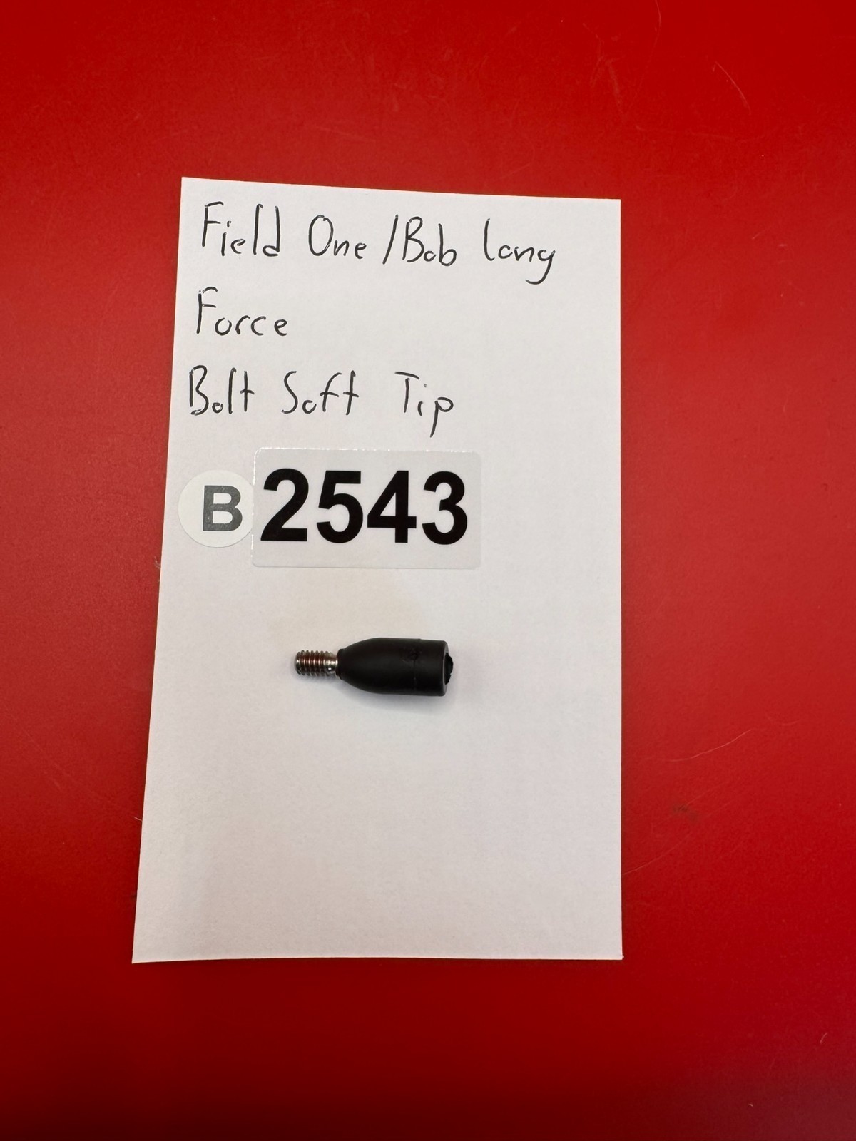 Field One/Bob Long Force Black Bolt Soft Tip