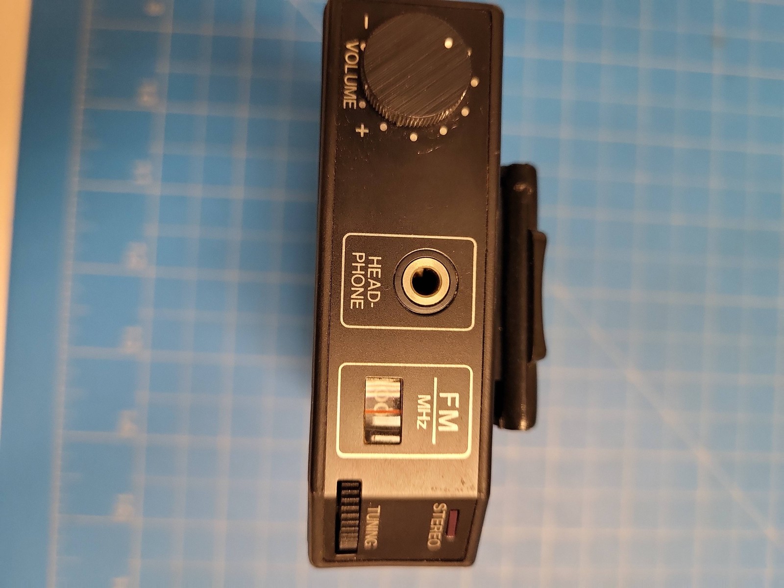 Mura hi stepper FM Stereo Headphone Receiver HI-6 Vintage Portable Audio Parts