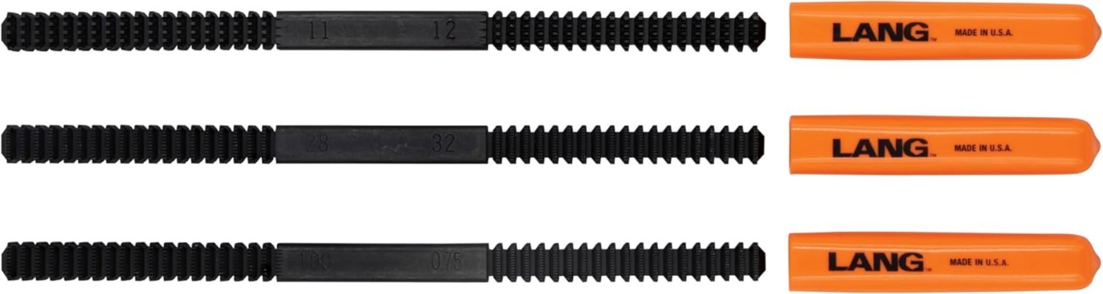3-Piece Thread Restorer File Set for Damaged Threads, Easy to Install